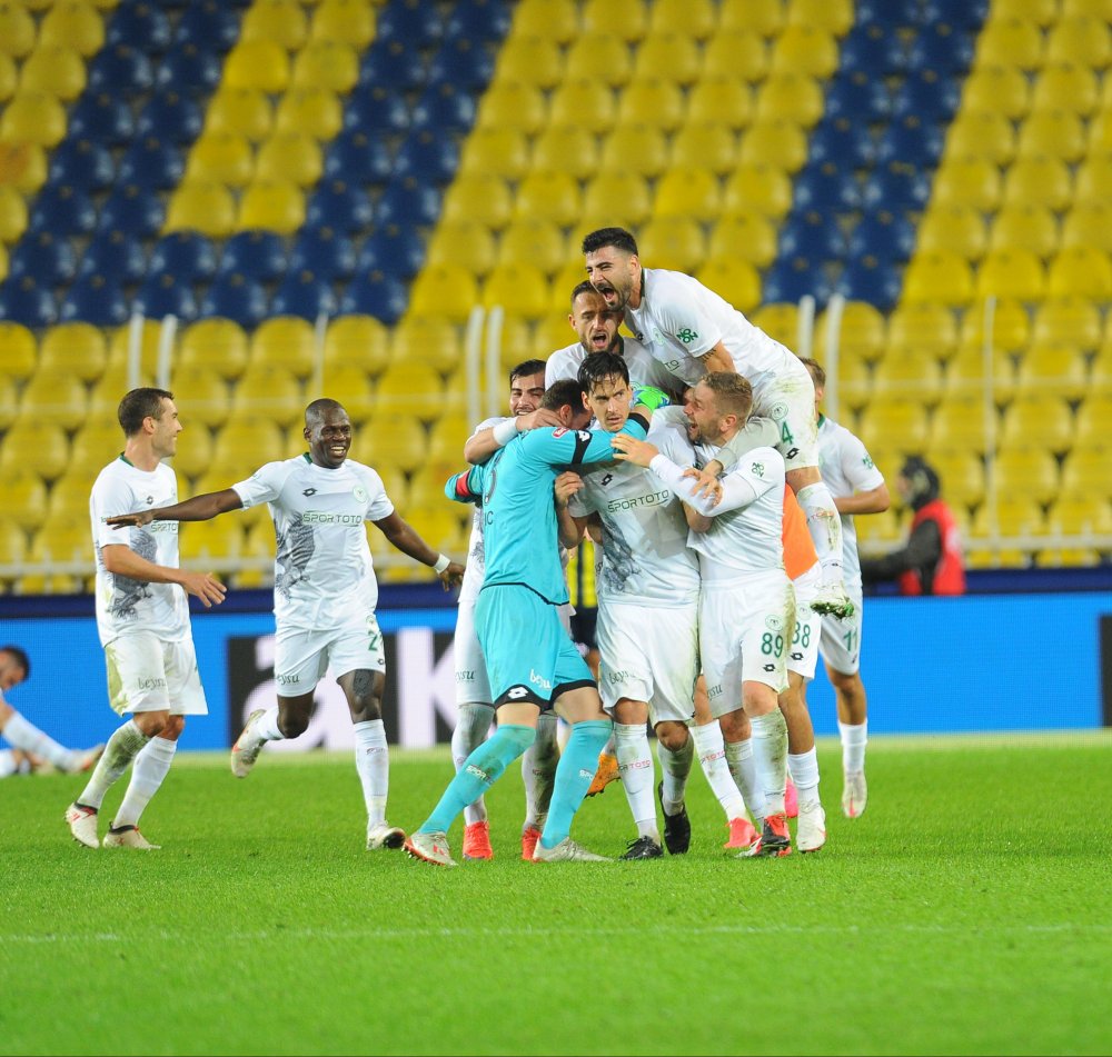 Fenerbahçe - İttifak Holding Konyaspor: 0-2