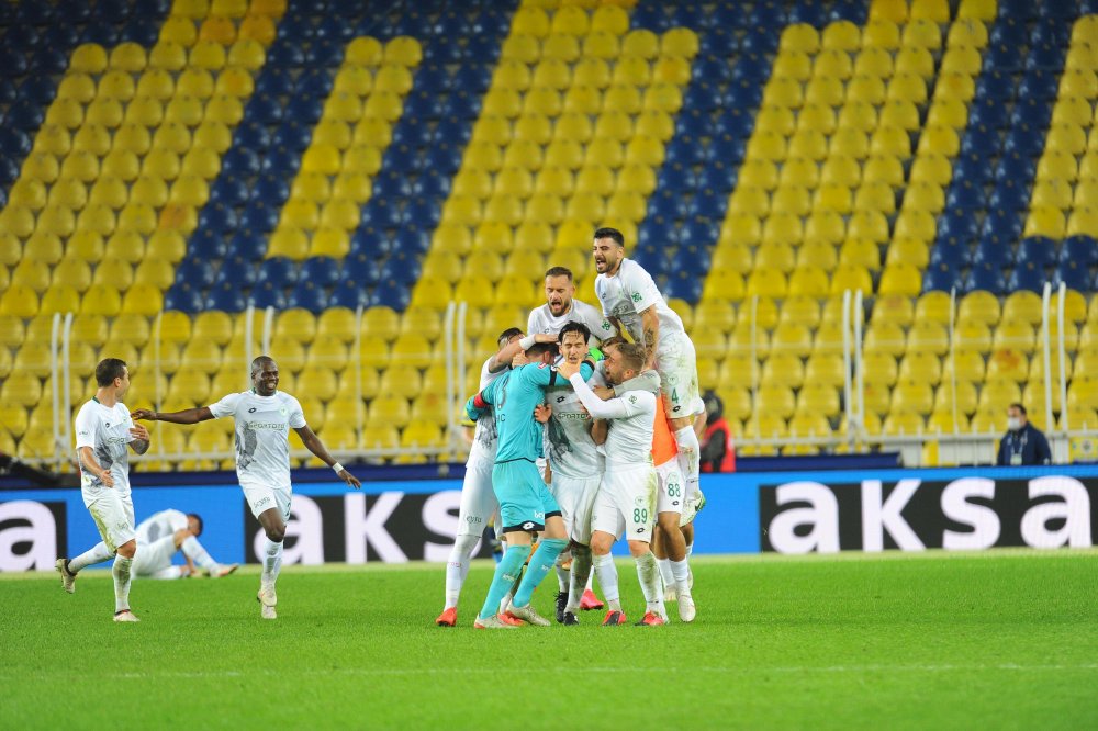 Fenerbahçe - İttifak Holding Konyaspor: 0-2