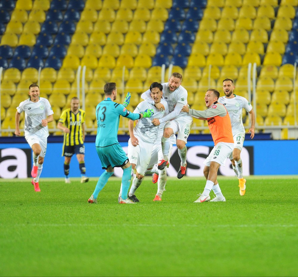 Fenerbahçe - İttifak Holding Konyaspor: 0-2