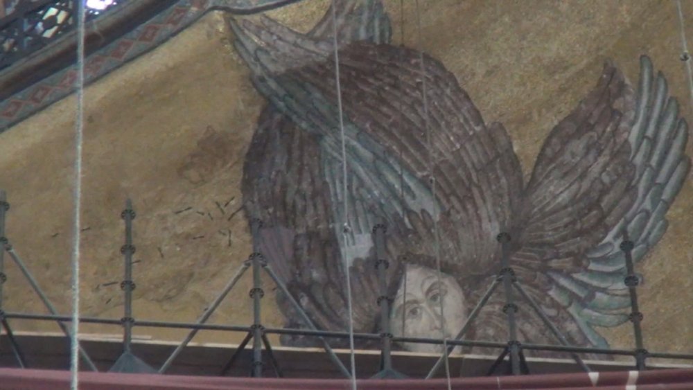 Ayasofya'da 7 yıldır bulunan iskele sökülüyor