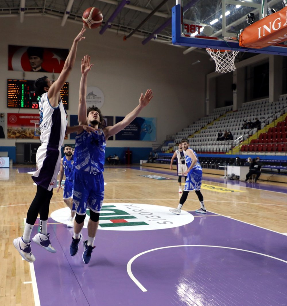 HDI Sigorta Afyon Belediyespor - Büyükçekmece Basketbol: 79-74