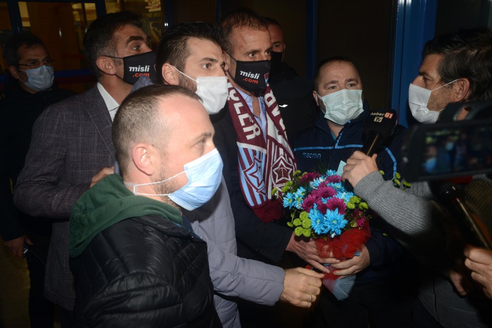 Abdullah Avcı'ya Trabzon’da coşkulu karşılama