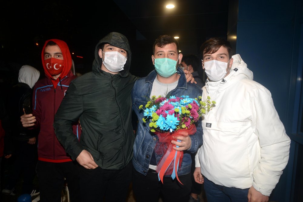 Abdullah Avcı'ya Trabzon’da coşkulu karşılama