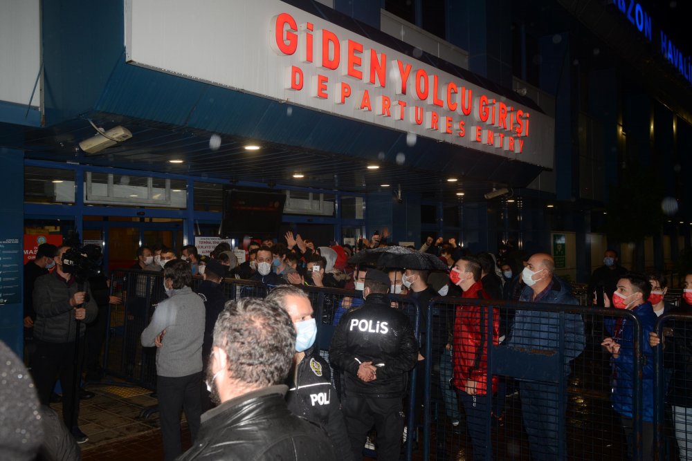 Abdullah Avcı'ya Trabzon’da coşkulu karşılama