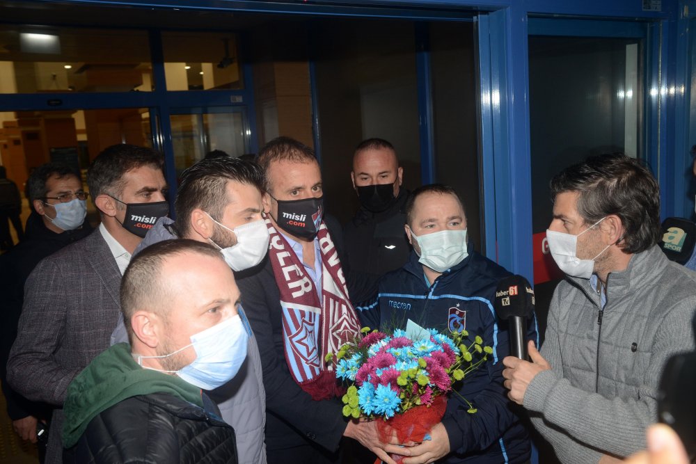 Abdullah Avcı'ya Trabzon’da coşkulu karşılama