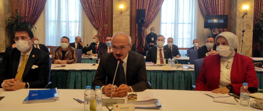 Bakan Elvan'ın Plan ve Bütçe Komisyonu'na vedası