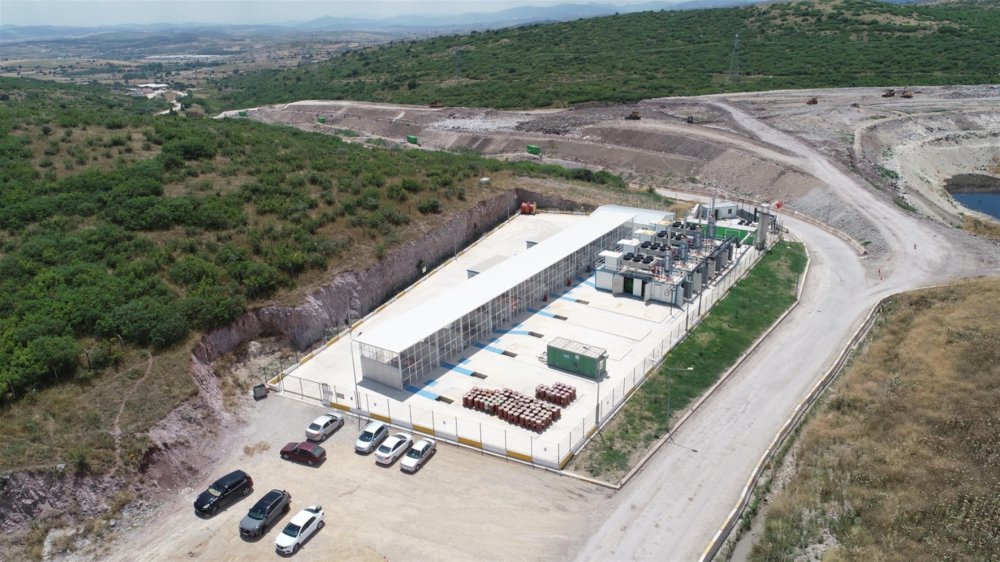 Balıkesir'de 12 milyon metreküp metan gazı enerjiye dönüştü