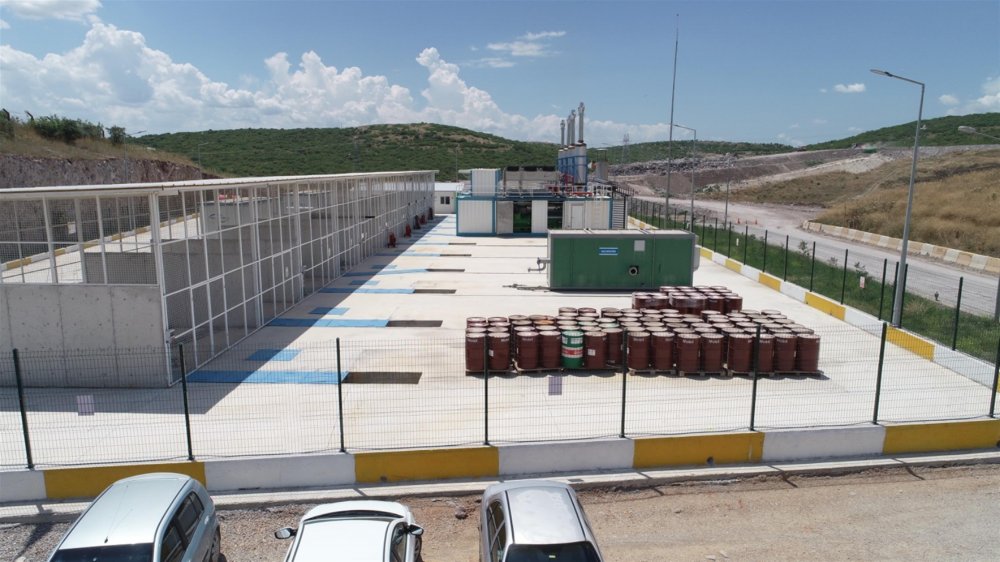 Balıkesir'de 12 milyon metreküp metan gazı enerjiye dönüştü