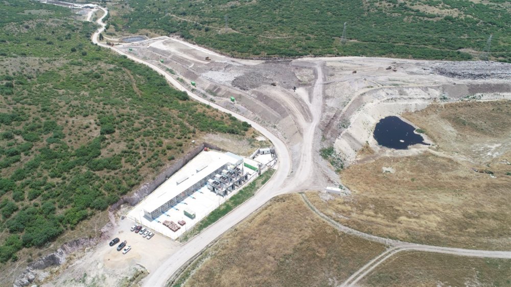 Balıkesir'de 12 milyon metreküp metan gazı enerjiye dönüştü