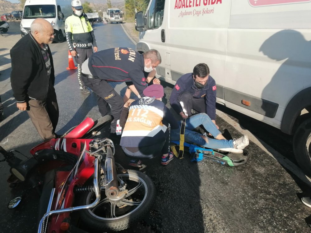 Aydın'da trafik kazası: 1'i ağır 2 yaralı 