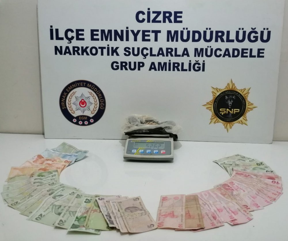 Şırnak'ta uyuşturucu satıcılarına operasyon: 4 gözaltı