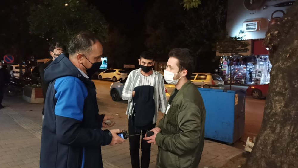 Emniyet Müdürü 500 metrelik yürüyüşte sigara içen 23 kişiye cezai işlem uyguladı