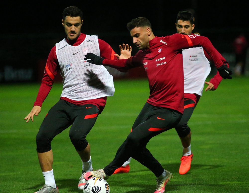 A Milli Takım'da Rusya maçının hazırlıkları sürüyor