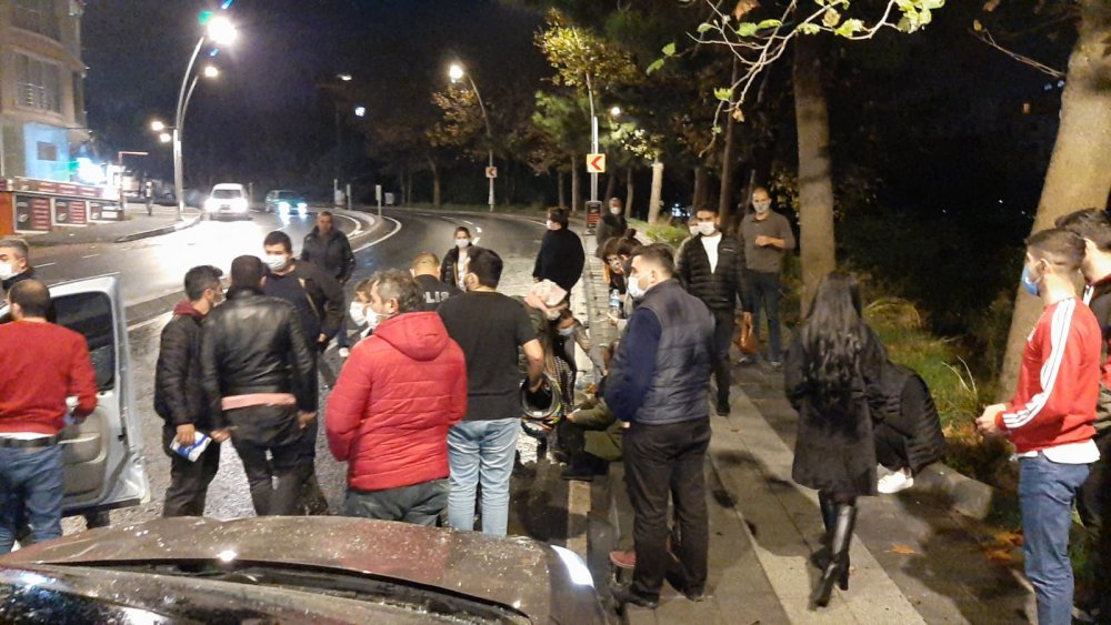 Büyükçekmece'de zincirleme kaza: 5 yaralı