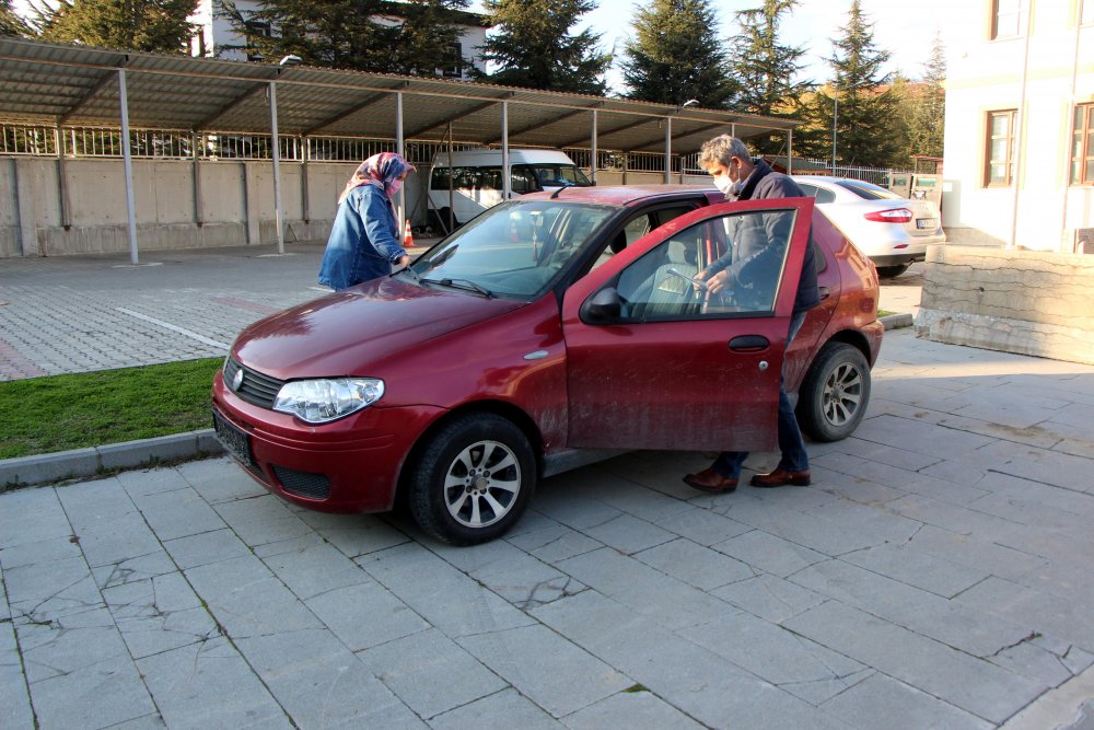 otomobiline 17 gün sonra kavuştu