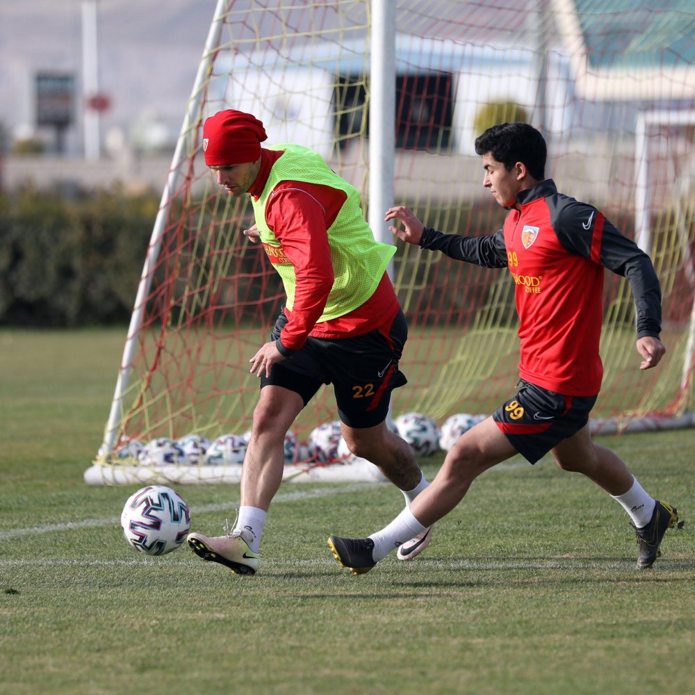 Kayserispor'da Galatasaray hazırlıkları devam ediyor