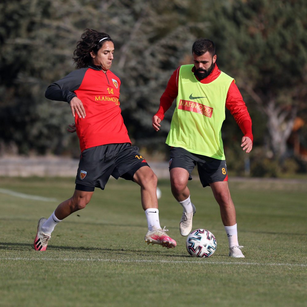 Kayserispor'da Galatasaray hazırlıkları devam ediyor