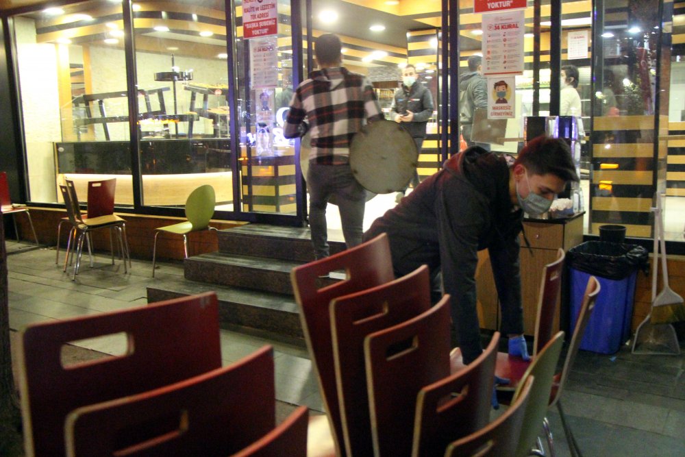 Bolu'da, yeni koronavirüs tedbirleri uygulanmaya başladı