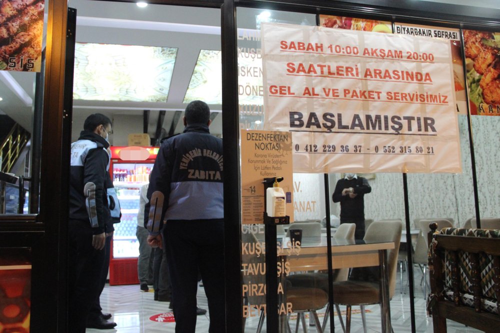 Diyarbakır'da kısıtlamalarla birlikte denetimler de başladı