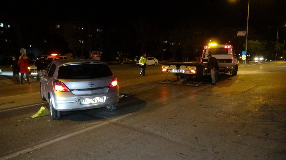 Takla atıp yan yatan otomobilin alkollü sürücüsü: Hiçbir şeye sap olamadım