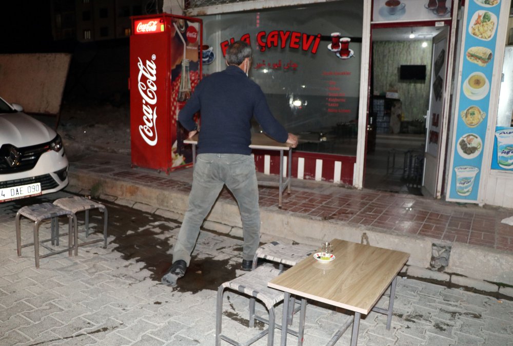 Van'da yasak öncesi hareketlilik