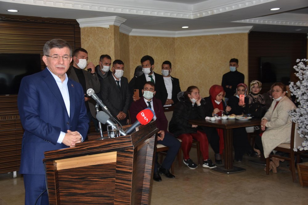 Gelecek Partisi Genel Başkanı Ahmet Davutoğlu Bitlis’te