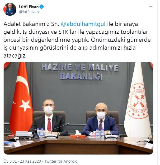 Bakan Elvan: Adımlarımızı hızla atacağız