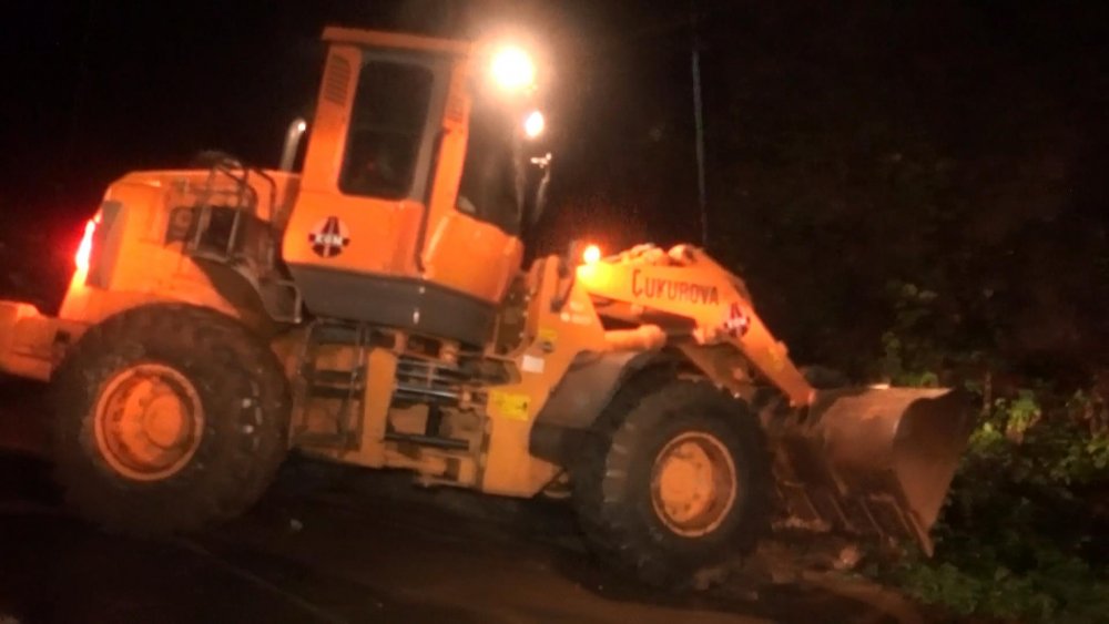 Doğu Karadeniz'de sağanak heyelanlara neden oldu