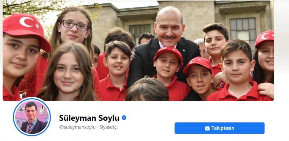 İçişleri Bakanı Süleyman Soylu, TUNCELİ'de PKK'lı teröristlerce şehit edilen sınıf öğretmeni Necmettin Yılmaz'2 profil resmi yaptı