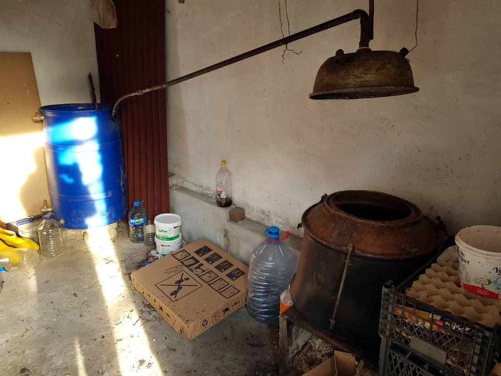 Tekirdağ'da sahte içki operasyonu