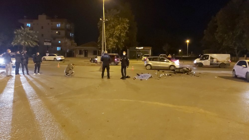 Kazada ölenin babası olduğunu öğrenince gözyaşına boğuldu