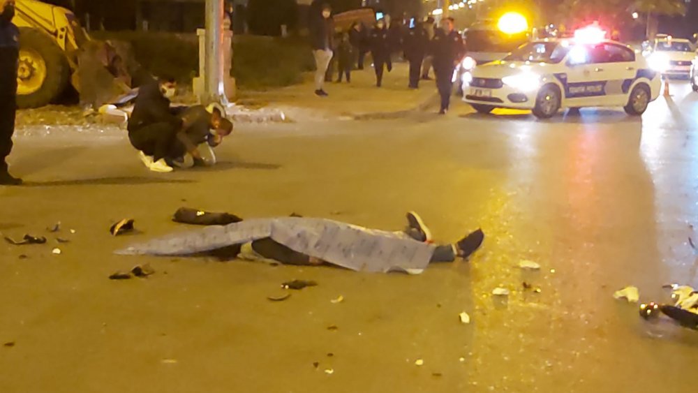 Kazada ölenin babası olduğunu öğrenince gözyaşına boğuldu