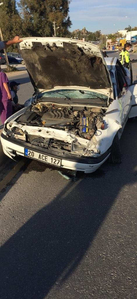 16 yaşındaki sürücünün kontrolünden çıkan otomobil takla attı: 1 ölü, 2 yaralı 
