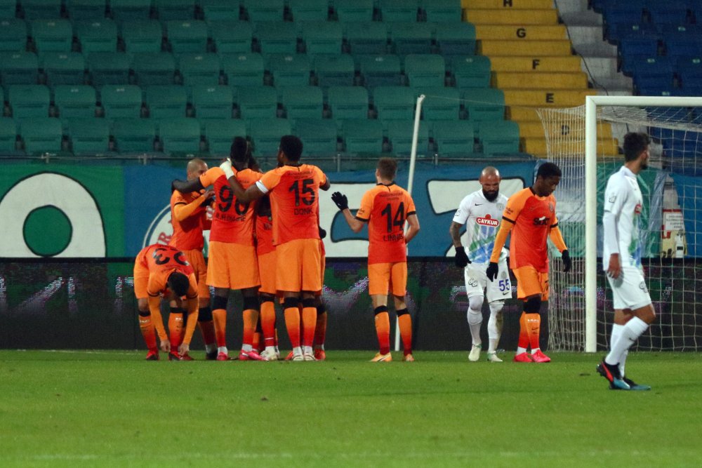 Çaykur Rizespor - Galatasaray: 0-4