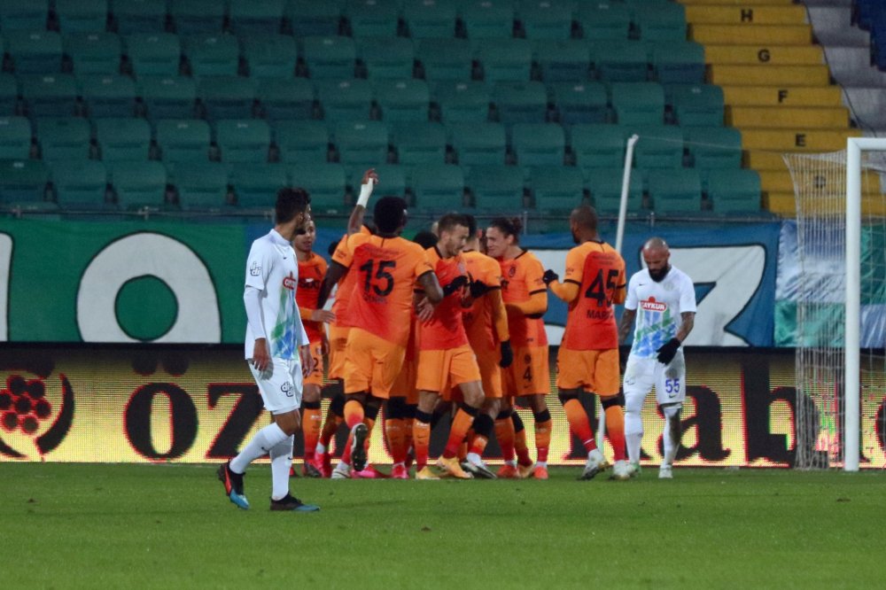 Çaykur Rizespor - Galatasaray: 0-4