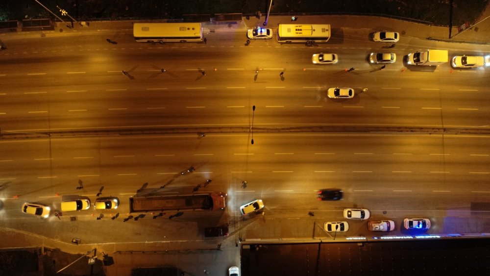 Uygulama noktasından kaçan alkollü sürücü, kovalamaca sonucu yakalandı