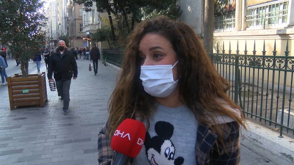 İstiklal Caddesi'nde yine aynı manzara