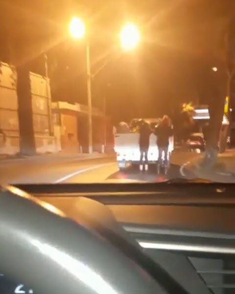 Patenli gençlerin tehlikeli yolculuğu kamerada