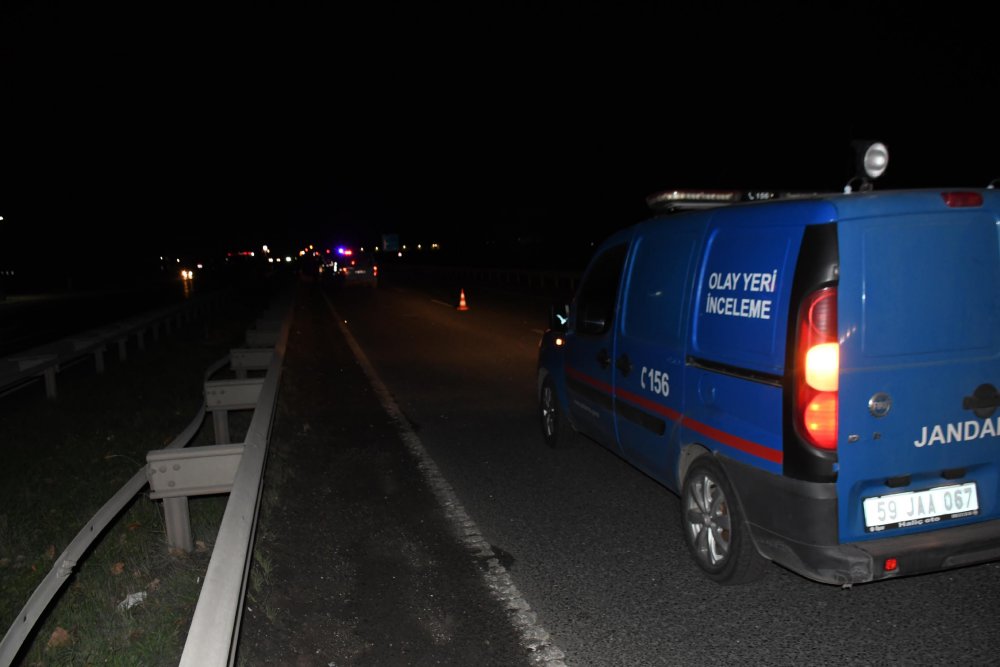 Tekirdağ'da sürücünün çarpıp kaçtığı yaya öldü
