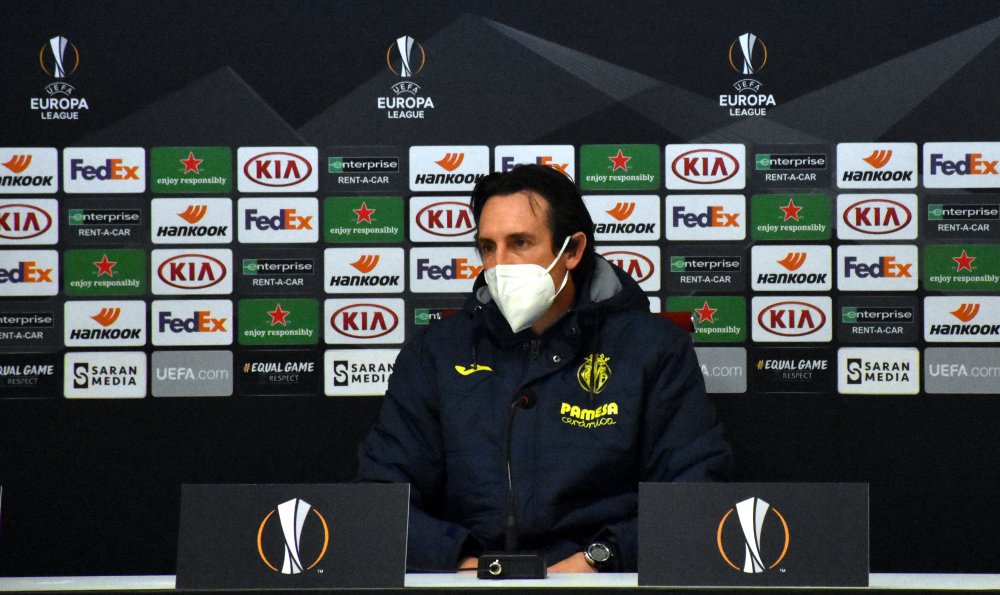Villarreal Teknik Direktörü Unai Emery: Yarınki maç kritik, elimizden geleni yapacağız