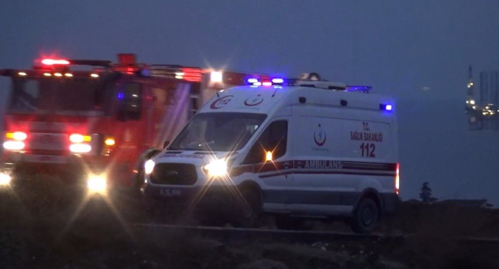 Silivri'de takla atan otomobilin sürücüsü yaralandı