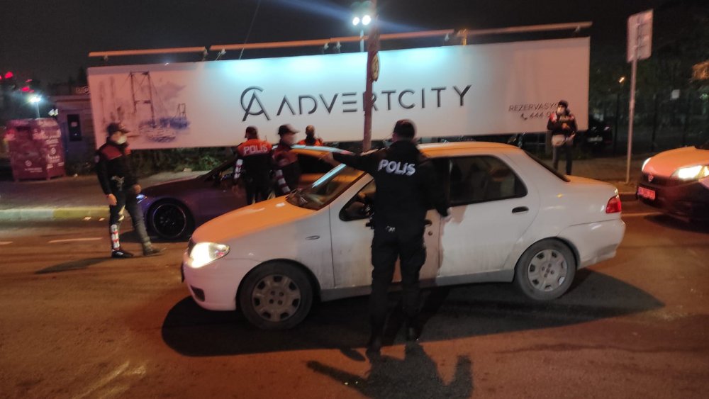 Avcılar'da sokağa çıkma kısıtlaması denetimi : Bir kişi gözaltına alındı 