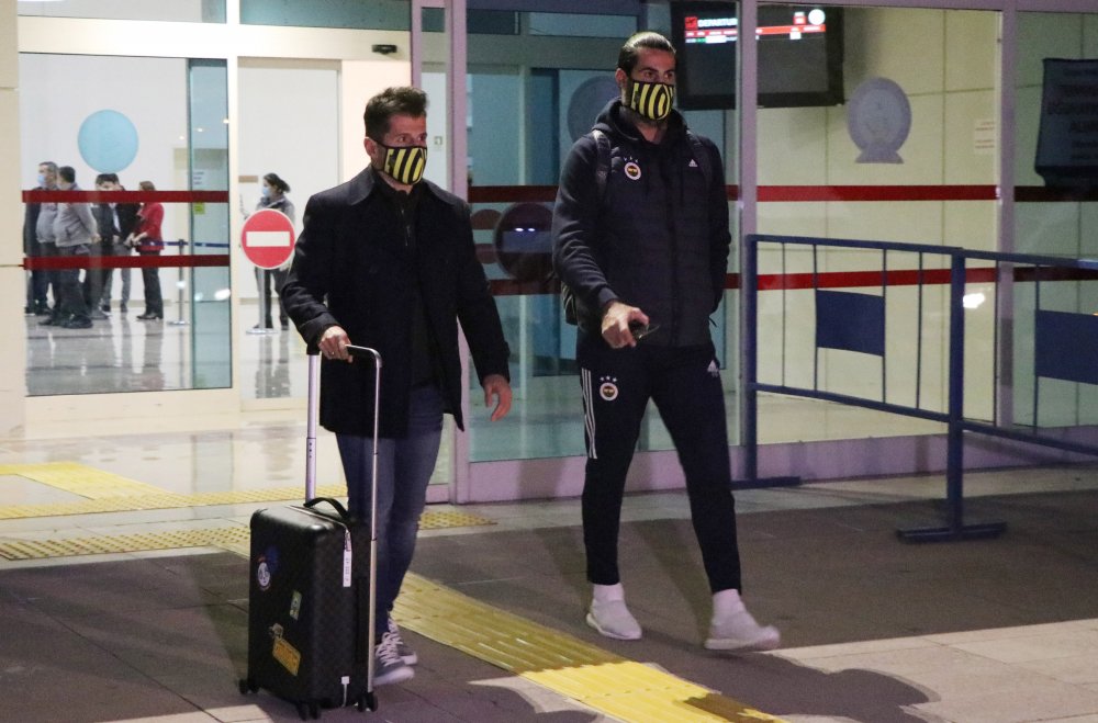 Fenerbahçe kafilesi Denizli'de