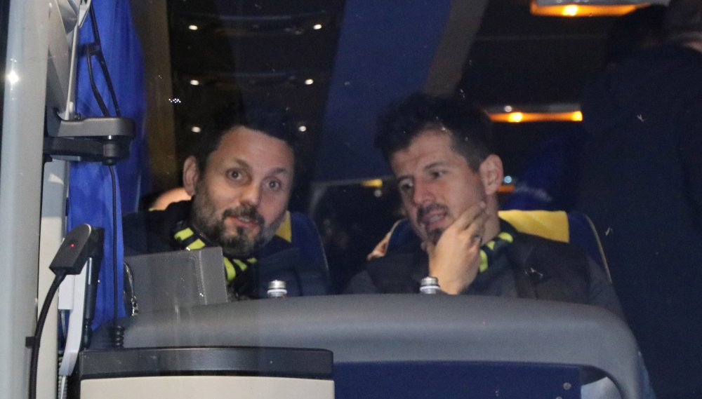 Fenerbahçe kafilesi Denizli'de