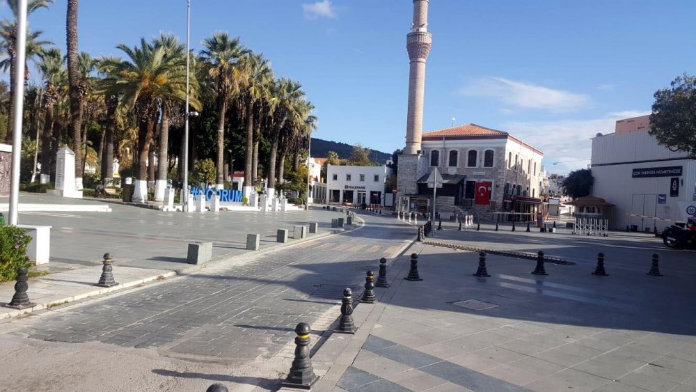 Turistik ilçelerde sessizlik
