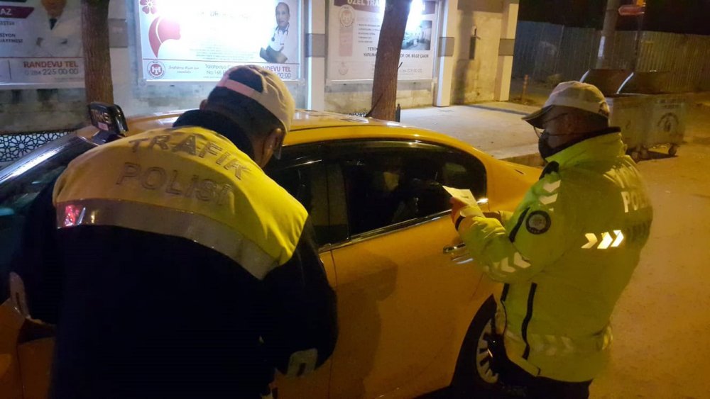 Edirne'de polis uygulamasından kaçan sürücü, 'drone' sayesinde yakalandı