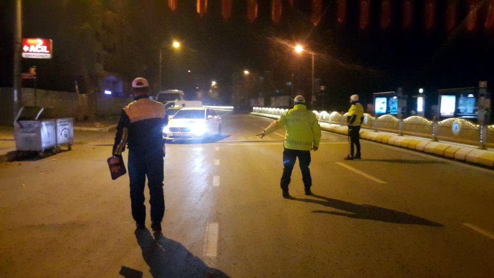 Edirne'de polis uygulamasından kaçan sürücü, 'drone' sayesinde yakalandı