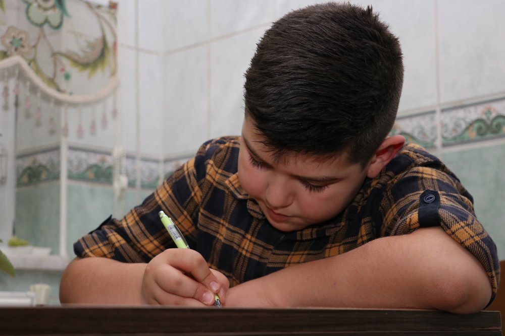 Öğrencilerden, sağlık çalışanlarına anlamlı mektup