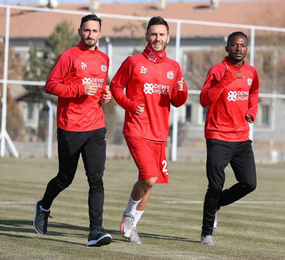 Sivasspor, Trabzonspor maçı hazırlıklarını tamamladı