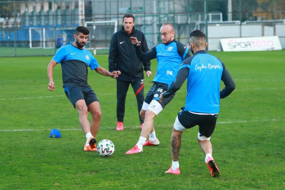 Çaykur Rizespor’da Göztepe hazırlıkları başladı